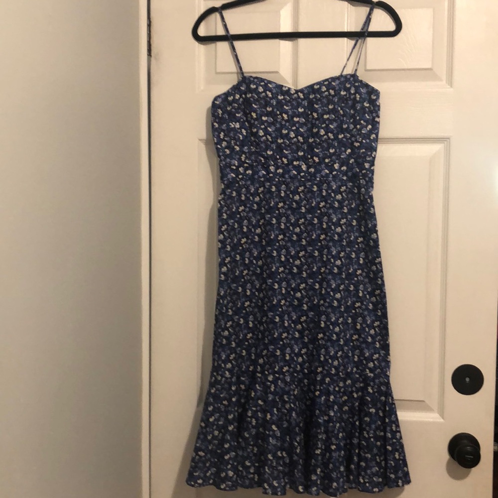 J Crew floral dress